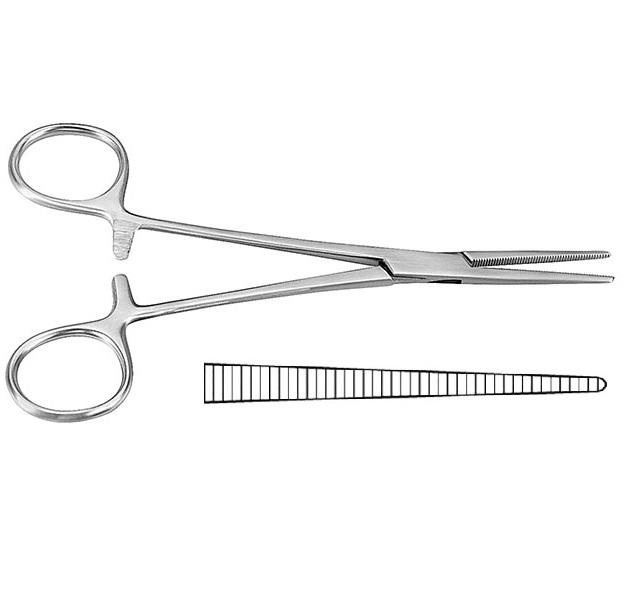 CRILE-RANKIN Затискач гемостатичний; прямий; із зубчиками; 16,0см. Tontarra Medizintechnik GmbH